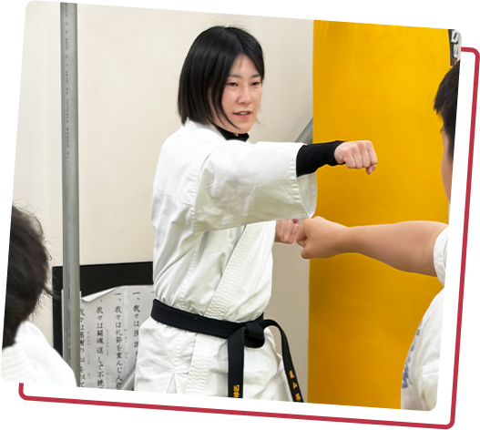 女性代表だからこそ、細やかな指導と安心感